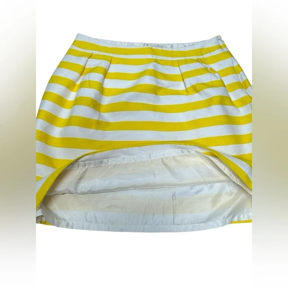 Kate Spade Brilliant yellow and white stripe Barry
Skirt - Picture 10 of 11